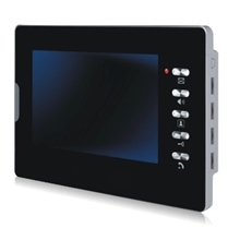 供应乐佳楼宇七寸对讲机/楼宇对讲分机外壳