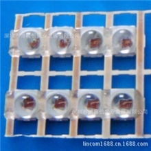 汽车灯专用【球头3528led】大角度带透镜红光