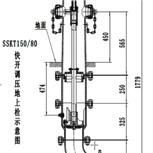 厂家直销防撞调压式地上消火栓-防冻型