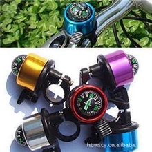 指南针铃铛自行车铃铛迷你彩色铃铛