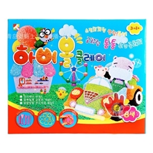 韩国LOVECLAY爱黏土进口雪花泥珍珠泥颗粒粘土手工DIY玩具8色礼盒