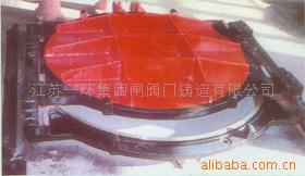 江苏一环厂家直销耐磨耐蚀高效益明杆式铸铁镶铜圆形水利闸门