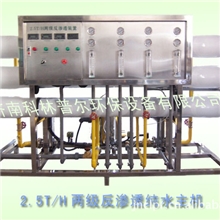 供应2.5T两级反渗透设备