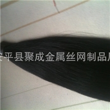 厂家销售黑色马尾毛，马鬃尾毛，琴弓弦