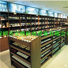木制货架、木制展柜、葡萄酒柜、实木货架、木制架柜