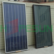 厂家直销分体集热器高效低能耗阳极氧化铜管铝翼平板集热器