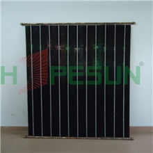 厂家直销平板集热器板芯电镀全铜黑铬平板太阳能集热器板芯