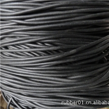 供应3MM黑色硅胶绳、负离子硅胶圆条、黑色耐高温硅胶条(图)