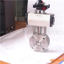 圣莱尔气动超短型球阀气动超薄型球阀气动球阀