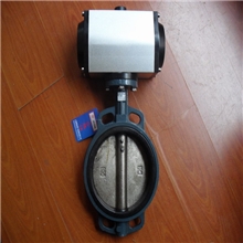 出口型气动蝶阀气动蝶阀出口对夹气动蝶阀蝶阀