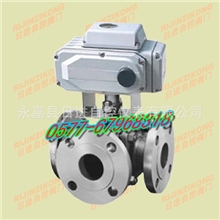 电动三通球阀，电动不锈钢球阀，电动螺纹三通球阀，Q944/45F-16C