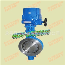 防爆电动硬密封对夹蝶阀，D973H-16C，防爆电动三偏心对夹蝶阀厂