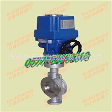 防爆电动三偏心对夹蝶阀，D973H-16C，电动通风蝶阀，电动蝶阀