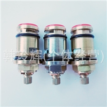 厂家供应黄铜快开阀芯水暖洁具配件淋浴阀芯来图来样加工定做