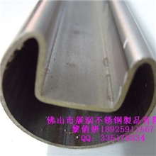展润长期生产热销201材质不锈钢凹槽管凹槽钢管凹槽不锈钢管