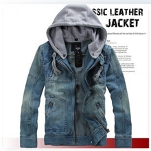 2012秋冬必备韩版牛仔衫夹克男牛仔外套牛仔衣男牛仔衫男