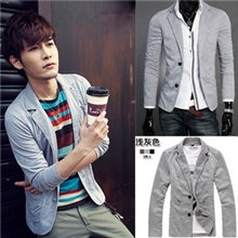2013男士休闲西装男式修身针织休闲西服韩版小西装男装