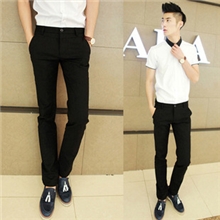 2013夏新款简洁优雅时尚韩版男士休闲长裤男士时尚长裤