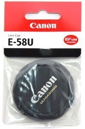 厂家直销批发佳能镜头盖适用于所有佳能单反相机镜头两边捏