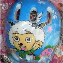 轮滑鞋专用头盔喜洋洋头盔六孔头盔