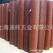 【上海涵旺现货供应】100刀钢板网片红漆钢板网