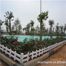 厂家定做白色花坛围栏，草坪围栏，园林围栏，PVC围栏，花园护栏