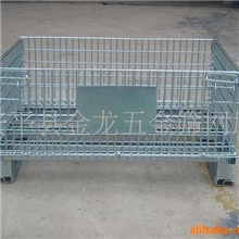安平专业定做各种规格仓储金属筐(图)