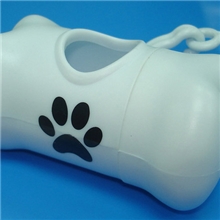 颜色多样，LOGO印刷宠物垃圾袋分配器