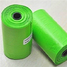 宠物垃圾袋，可降解，15或20一卷