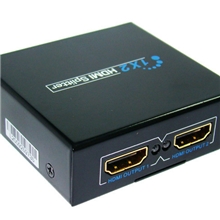 HDMI分配器1进2出一进二出1080p一分二高清3D分屏器切换器