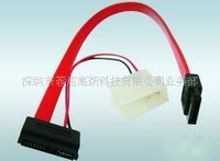 厂家直销SATA7+6电脑数据线公转母光驱线硬盘数据线USB3.0线