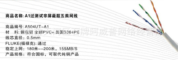 CCAGCableSeriesA504UT-GY