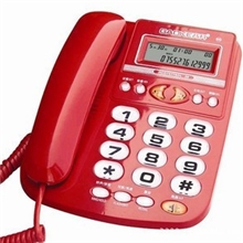 高科电话机605高科电话来电显示免装电池24首铃声