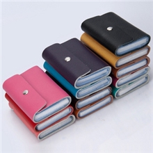 厂家直销真皮卡包批发牛皮卡包卡套批发26卡位可定制logo