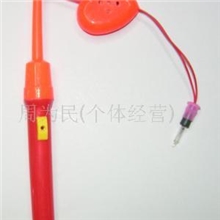 供应节日用品爱心音乐灯笼棒灯笼手提杆现货供应