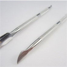 钢推双头死皮挫死皮锉/死皮叉/死皮推/光疗甲/水晶甲/法式美甲