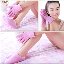 批发冰柠兰草品牌/凝胶手套，spa美白保湿去角质凝胶手部护理