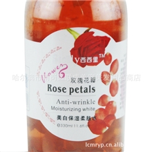 玫瑰花瓣柔肤水爽肤水保湿水美白保湿