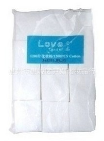 美容院装爱柔纯棉化妆棉卸妆棉洗甲棉1200片大包100%棉