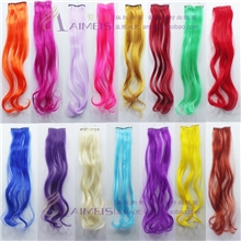 两卡卷发片两卡卷接发片彩色卷发片彩色卷接发片彩色发片