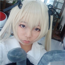 缘之空春日野穹穹妹100CM双马尾送头饰高温丝COS假发