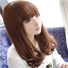 鼎好假发女长发梨花头假发中长卷蓬松假发可斜可齐刘海