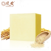 厂家供应大米手工皂美白紧肤控油祛黑头洁面皂批发OEM加工订做