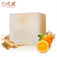 供应手工皂燕麦甜橙手工皂美白抗氧化祛皱洁面皂精油皂批发