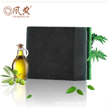 化妆品厂家直销竹炭手工皂竹炭控油去黑头精油皂OEM加工订做