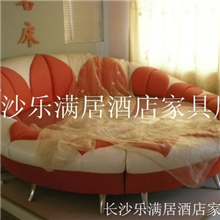 大圆床/圆床/宾馆酒店用床/情趣床/欧式床/布艺床/双人圆床/LH-95