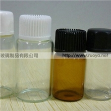 【供应】3ML\5ML透明精致玻璃瓶,螺口管制瓶西林瓶
