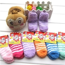 0-1岁儿童袜子批发秋冬毛巾袜宝宝保暖袜新生婴儿袜子毛圈袜义乌