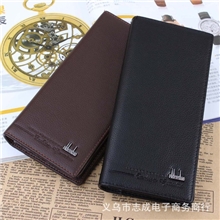 厂家批发钱包订制男士中长款真皮钱包西装包卡包新款钱包批发