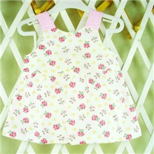 儿童夏季新款女童吊带裙童裙亿福贝儿瓢虫吊带裙单裙12246